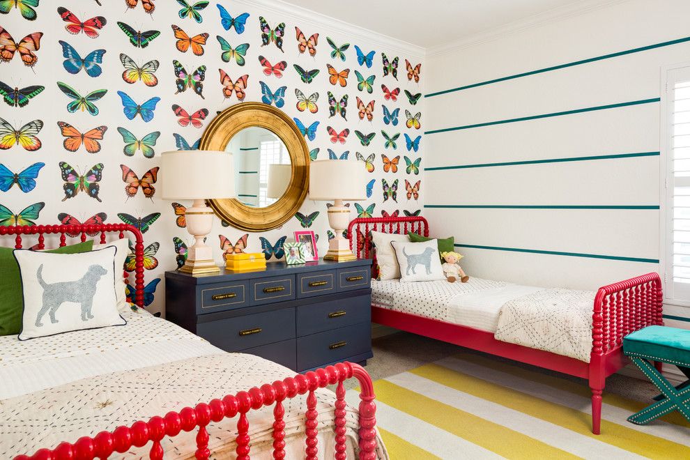 Nursery designer wallpaper-vintage wallpaper ideas