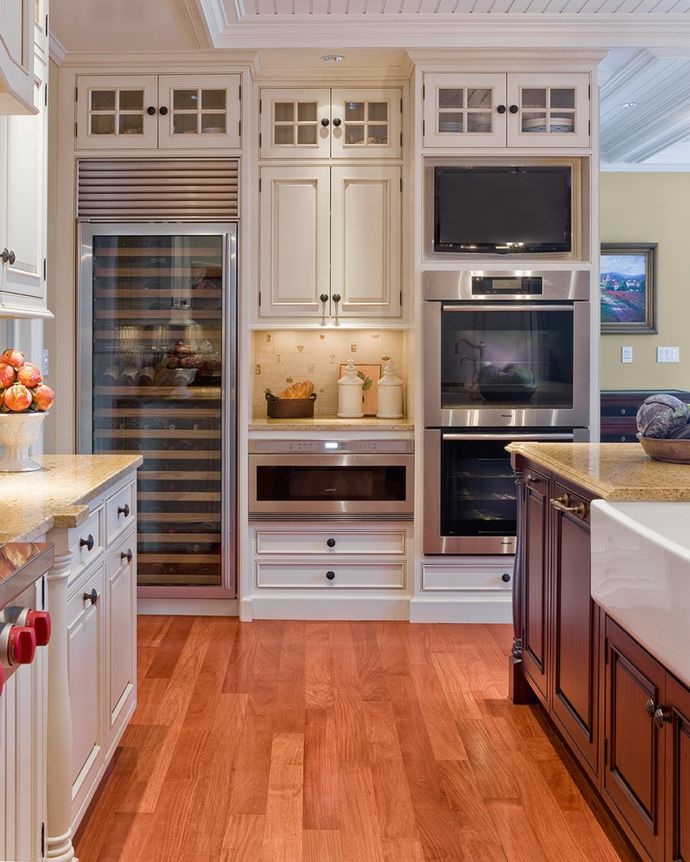 Kitchen kitchen design modern practical warm colors
