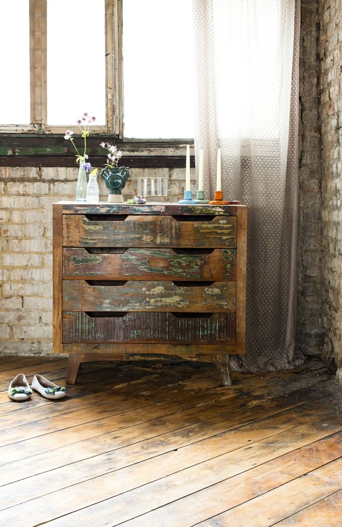 Rustic chest of drawers made from reclaimed wood chests of drawers