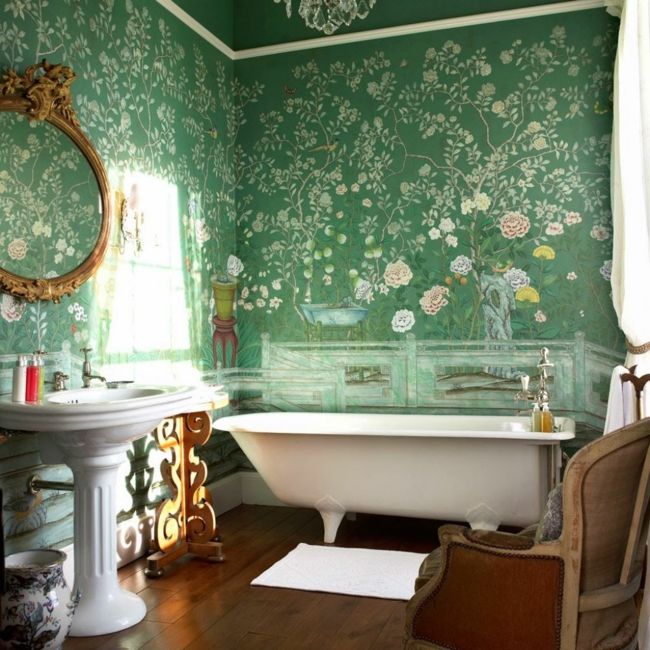 Designer tapeten und wanddekoration fürs badezimmer trendomat.com