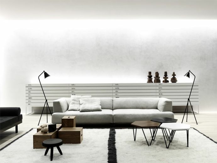 Designer furniture minimalist furnishing-industrial design