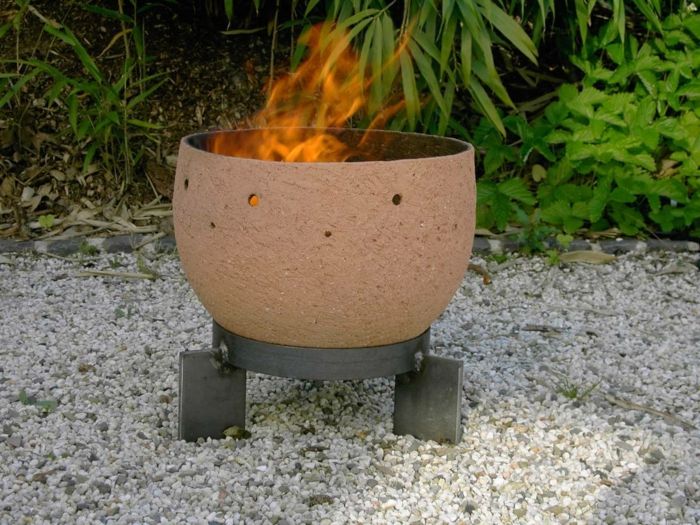 Fire bowl decoration for the garden