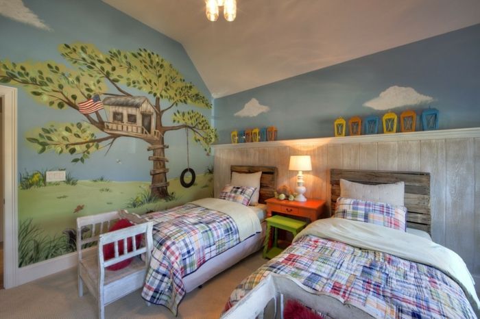 Diy ideen mit europaletten – bettkopfteil selber bauen trendomat.com