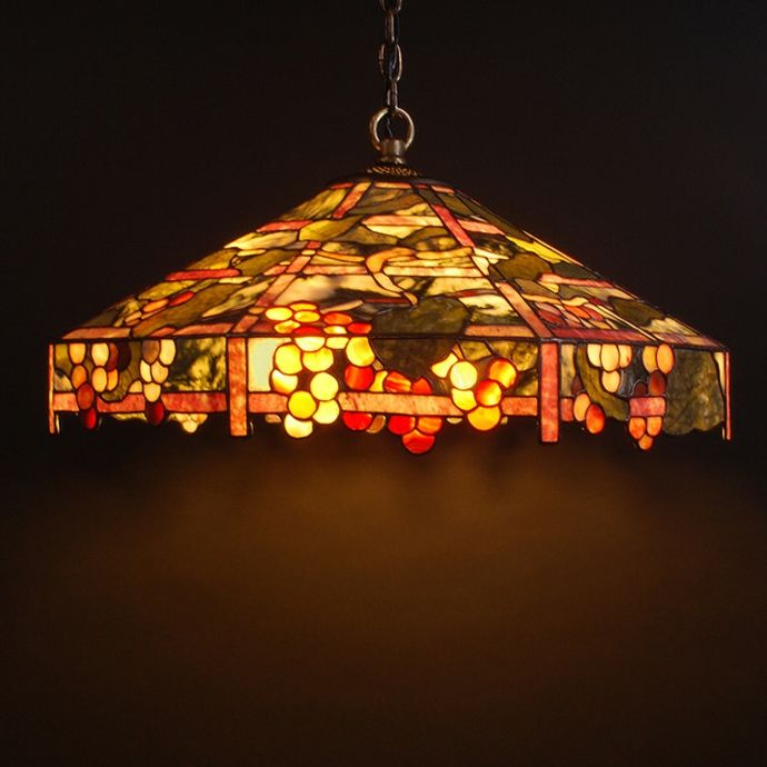 Creative hanging lamp ceiling lamp grape lampshade-oriental lamps