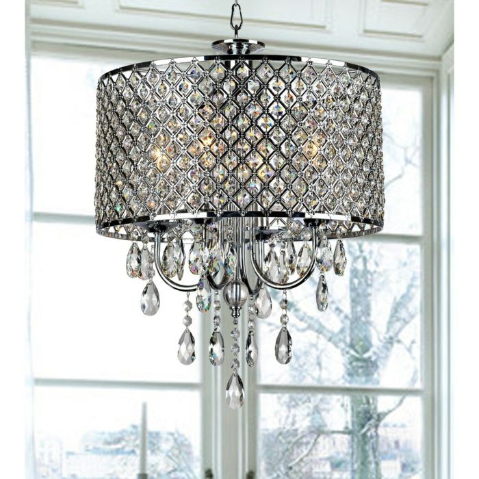 Crystal chandelier with water droplets-The power of the chandelier