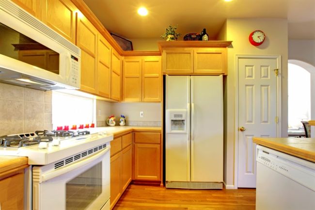 Kühlschrank bei Ausrichtung Süd-Ost oder Süd-West-Feng Shui Energiefluss positive Energie Küchengestaltung