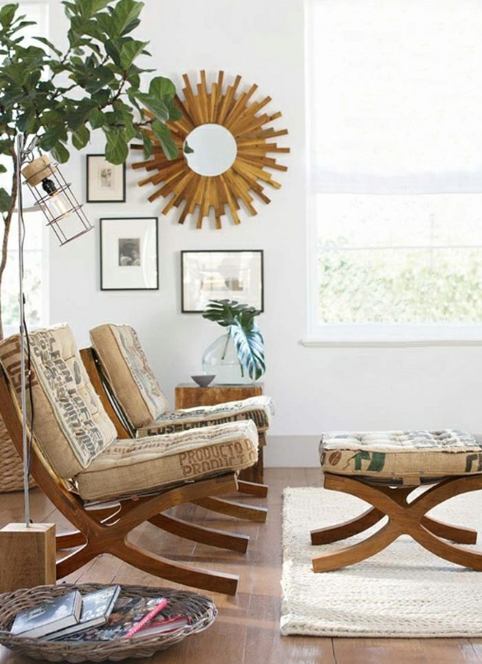 Midcentury furnishing modern chair cushions