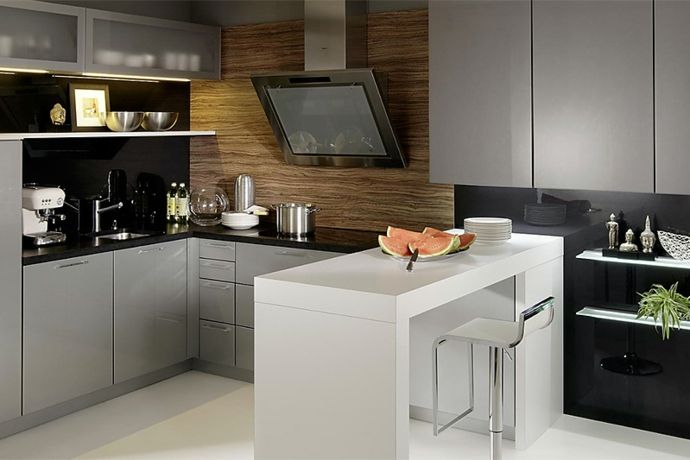Modern metal silver black white bar stool kitchens with island