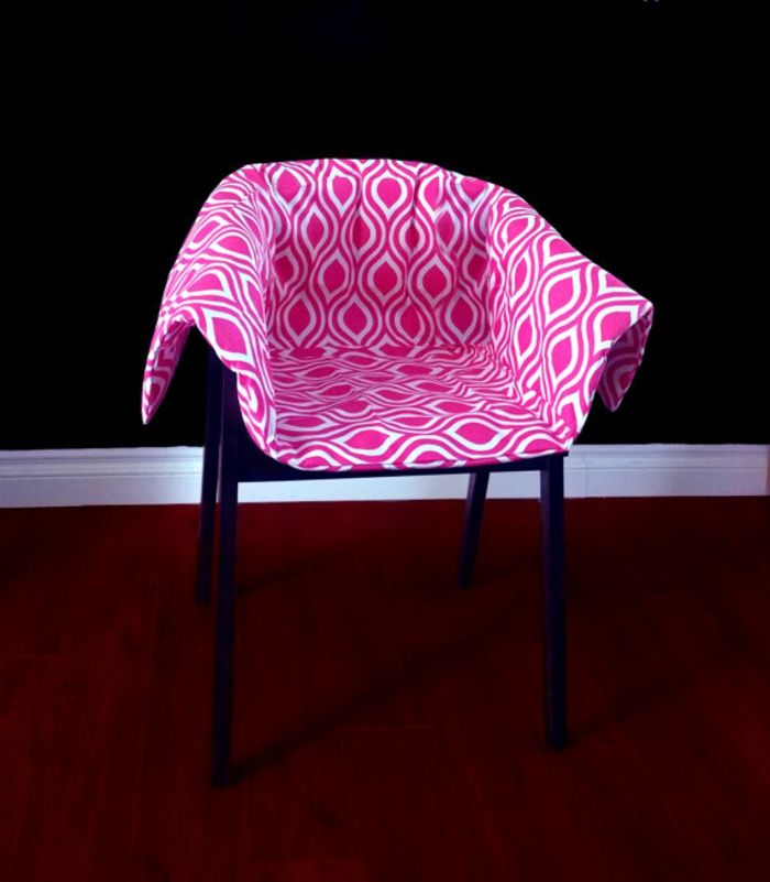Modern chair cushion in pink chair cushions