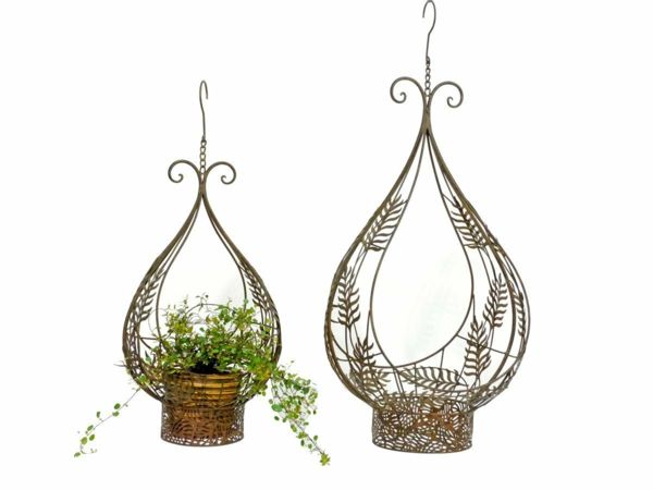 Nostalgia hanging basket home accessories ideas