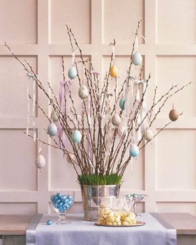 Easter branches decoration Easter