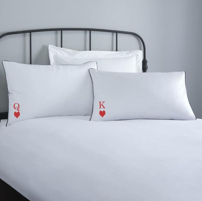 Personalized pillow cases for him and her- Valentine's Day gift ideas