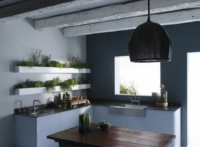 10 strahlende küchendesigns mit offenen regalen trendomat.com Regal küche holz
