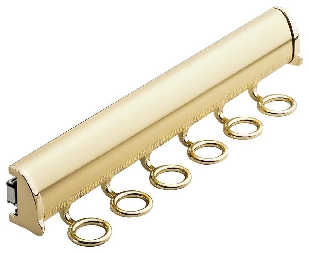 Praktisches Schalregal in Gold-Optik-Accessoires Aufbewahrung Lagerung Kleiderschrank Organisation Schalregal