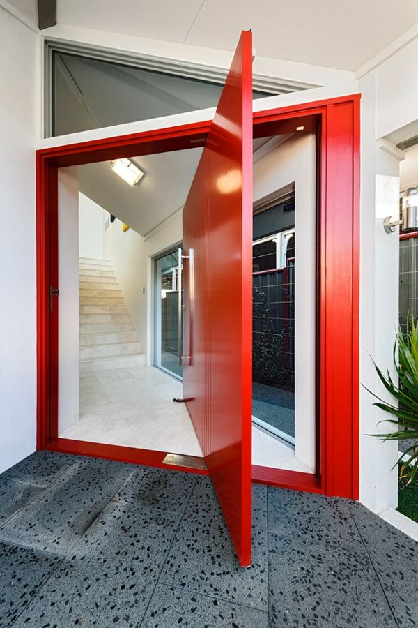Protect privacy stylishly designer exterior door