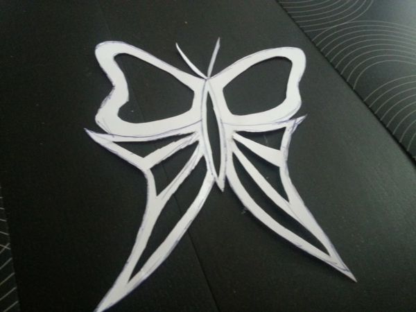 Butterfly stencil tinker idea stencil