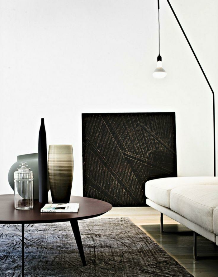 Set of three vases-Decorative floor vases in a contemporary design