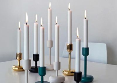 Stylish candlesticks in multiple colors-modern candle holders