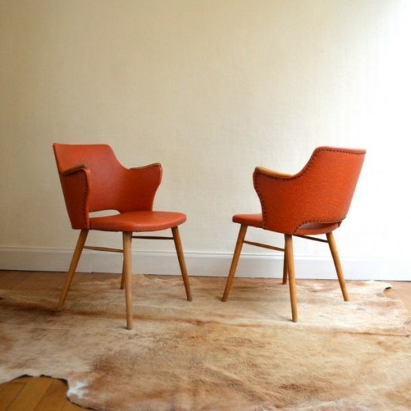 Vintage-Stühle mit French Touch aus den 50er Jahren - Trendomat.com