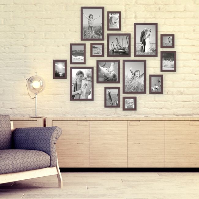 Wand, Bilderrahmen, Sessel, Schrank-Schöne Deko-Ideen
