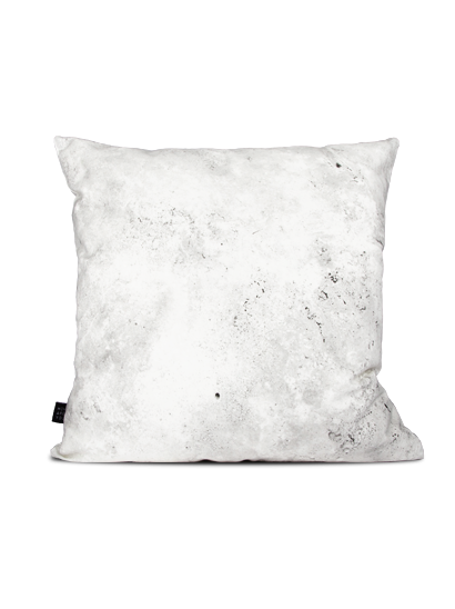 White decorative cushion in concrete look-Decorative cushion with print, photo print cushion cover uniquely printed