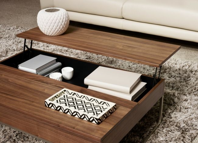 trendy multifunctional furniture, side table, staircase furnishing trends