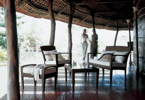 Exotic elegance, robustness and weather resistance - elegant, high-quality garden furniture, balcony furniture, aluminum