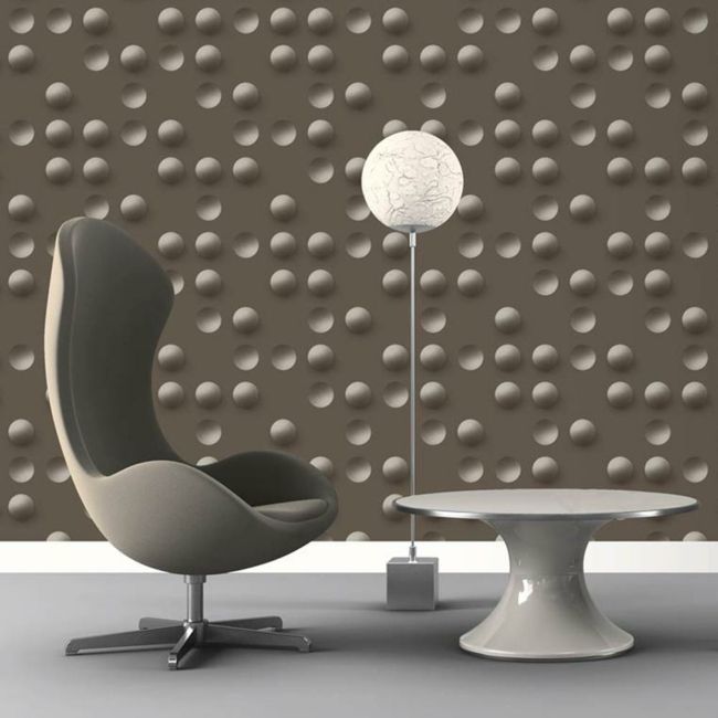 great illusions made of fleece and paper for the wall in 3D-look-modern-deco-wall-wallpaper