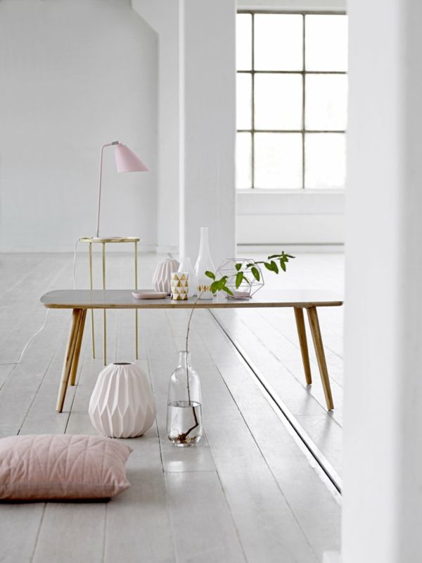 a lot of freshness and brightness even in small rooms - Scandinavian design