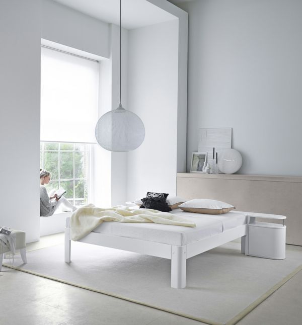Bodenbelag-Fliesen-Schlafzimmer-weiß-beige-Bodenbelag-weiss-design
