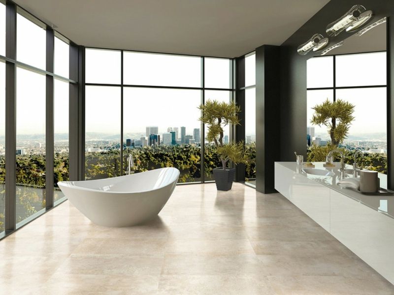 Bathroom floor tiles luxury