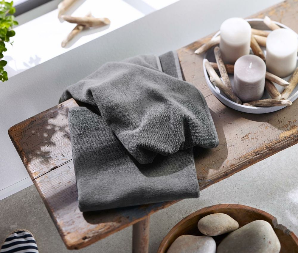 Terry towels made from organic cotton bathroom accessories