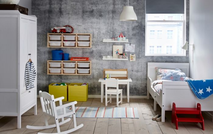 Ikea möbel einrichtungsideen regale kinderzimmer