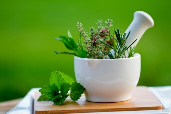 Cooking with herbs
