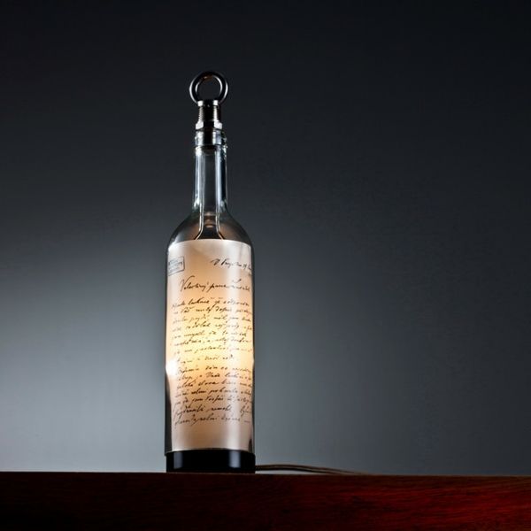 Bottle lamp table lamp Design modern