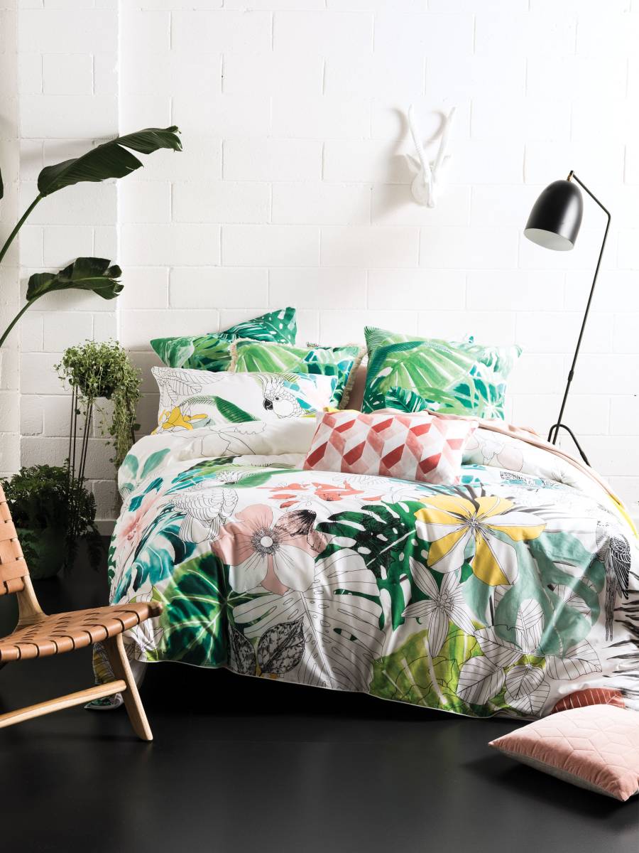 Nature pattern bedding home textiles tropical pattern