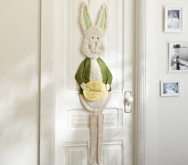 Door decoration Easter bunny spring decoration