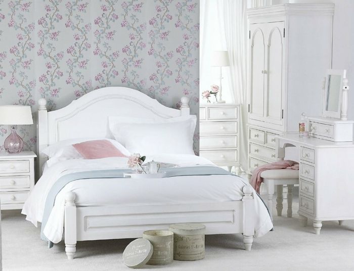 Romantische schlafzimmer einrichtung: shabby chic schlafzimmer ...