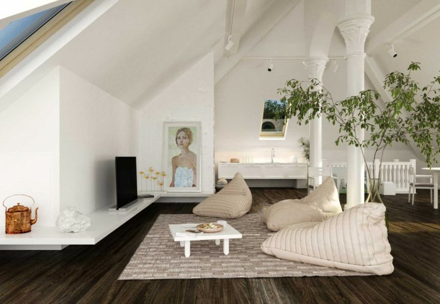 Esszimmer mit schräge: speziallösungen innconcept. bad mit schräge ...