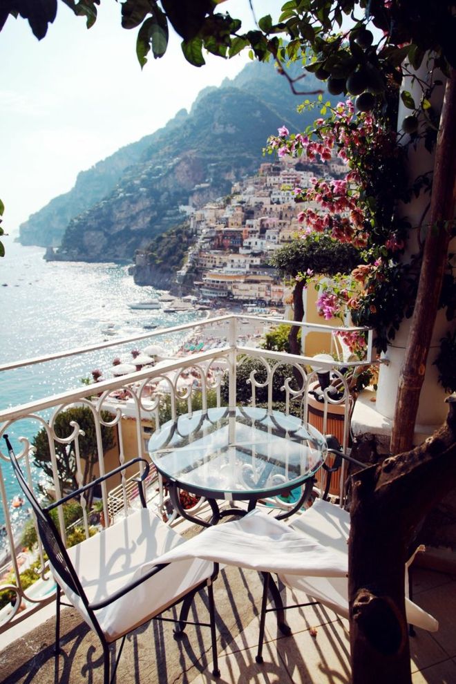 Hotel luxurious view of Positano