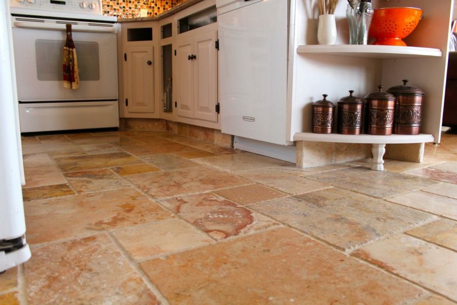 Kitchen equipment choose flooring high quality tiles