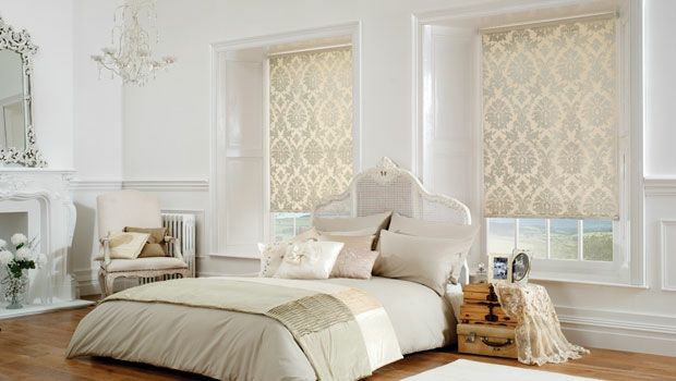 Roman roller blinds bedroom sparkling color