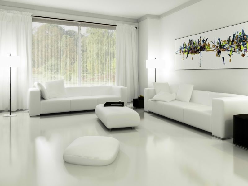 Weisse wohnzimmer: wohnzimmer einrichtungsideen landhausstil ... Wohnzimmer dekoration grau