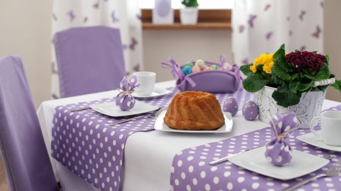 the table deserves an extra helping of attention for Easter