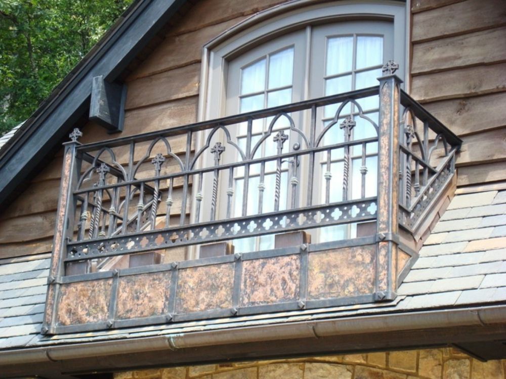 Parapet design decorative iron