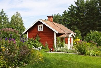 Bildschöne Gartenhütten in verschiedenen Designs