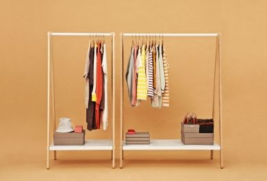 Moderne Kleiderstangen – 10 Ideen zu deren Gestaltung
