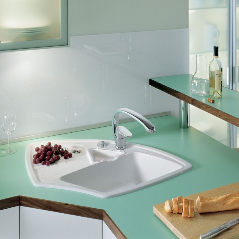 Sink for the small but modern kitchen