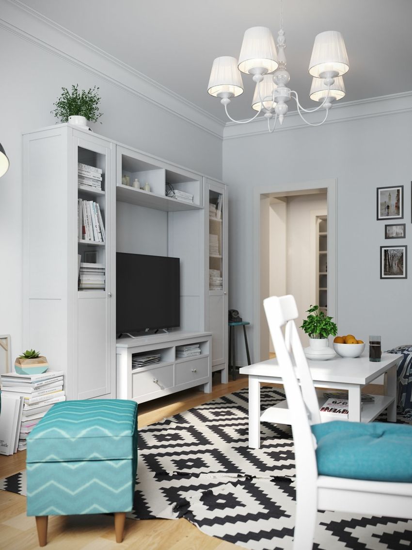 Jugendstil in einer kleinen wohnung schickes interieur im ...
