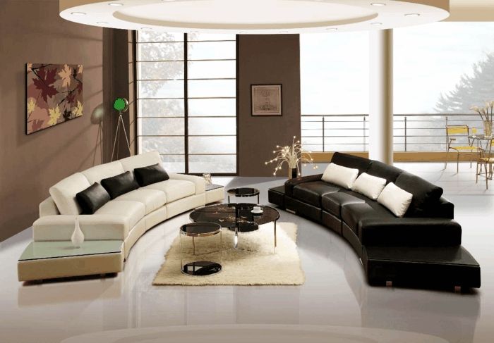 Yin and Yang appear in pairs and together ensure harmony and balance in this living room